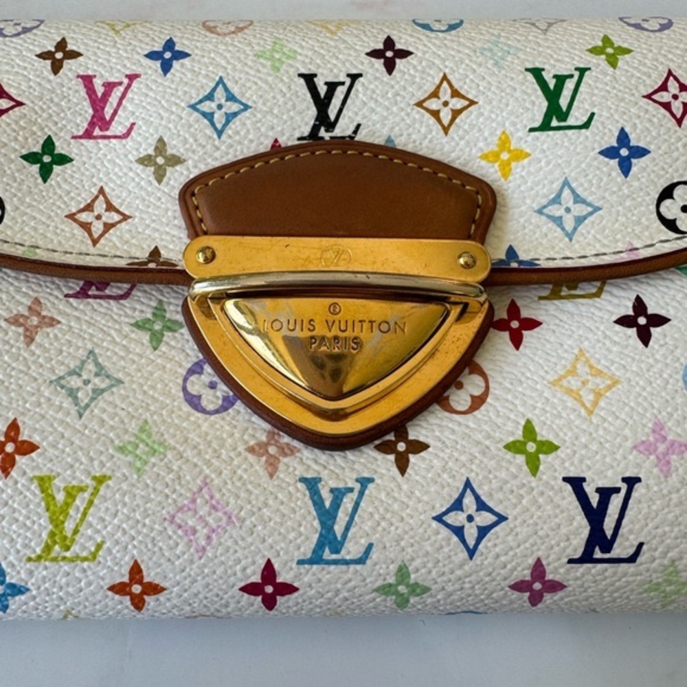 ❗️SOLD❗️Louis Vuitton Eugene multicolor Wallet - Picture 3 of 9